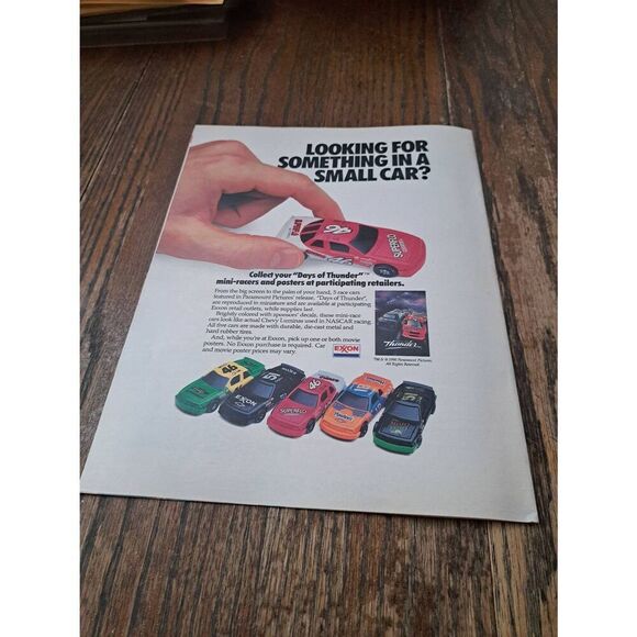 Lot of 2 Days of Thunder Family Fun Books 1990 NASCAR Paramount Promo Activity - Picture 3 of 3